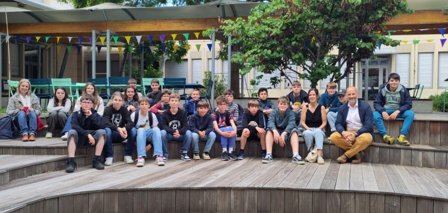 Austausch1 Schüler in Yzeure