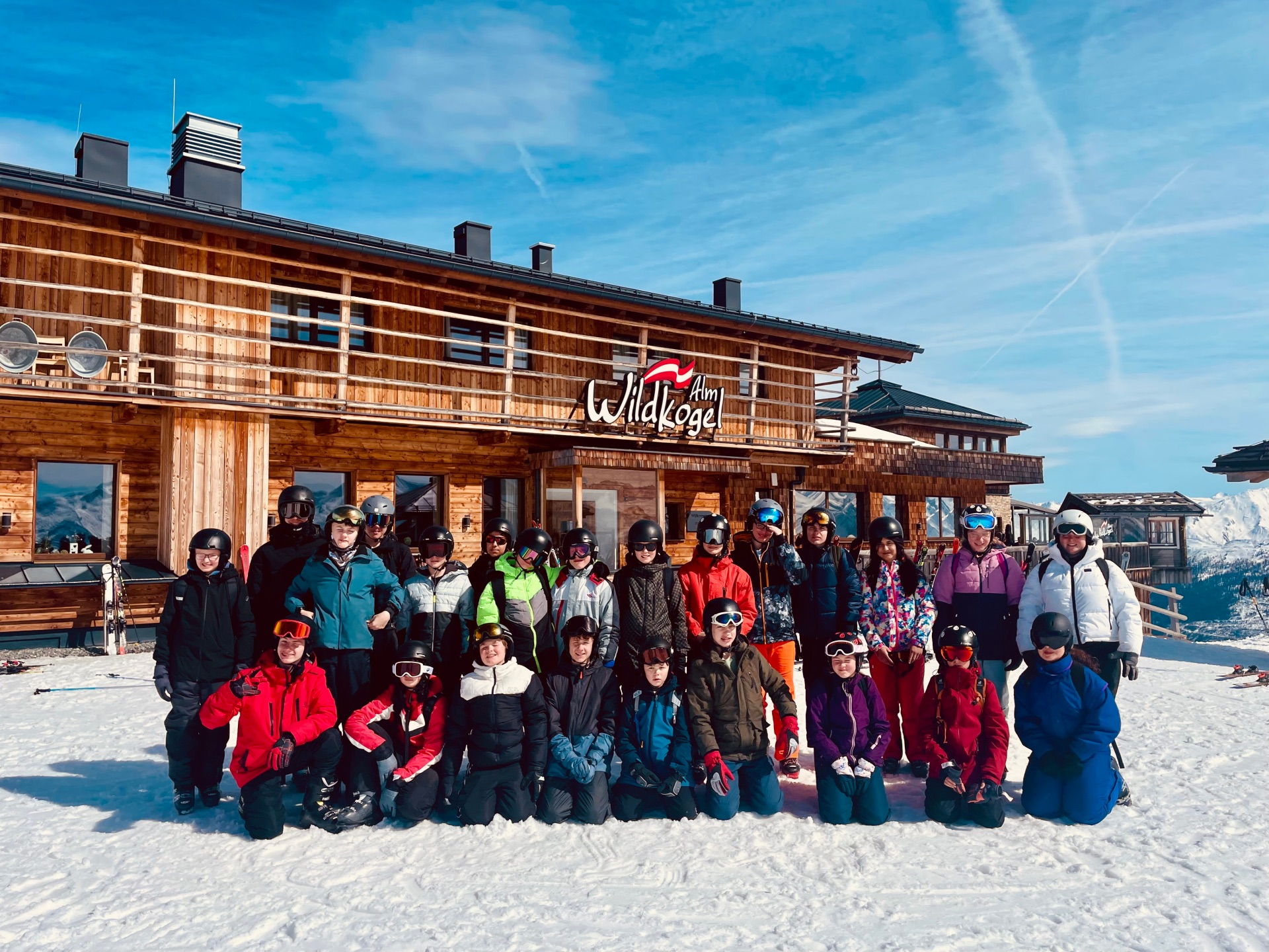 Mittagspause auf der Wildkogel Alm
