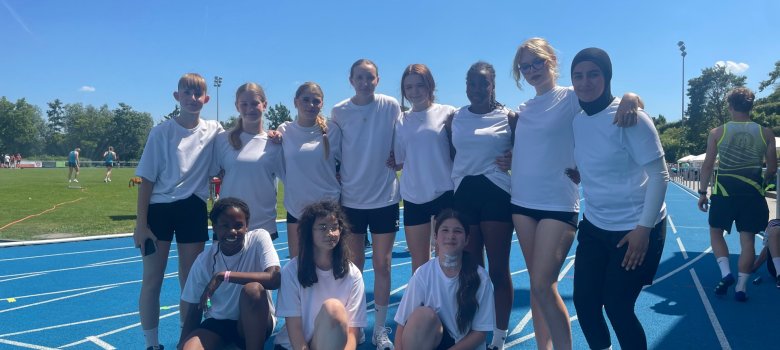 erfolgreiche U16 Mädchen Mannschaft