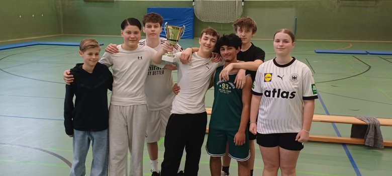 Siegermannschaft Streetball Stufe 7/8