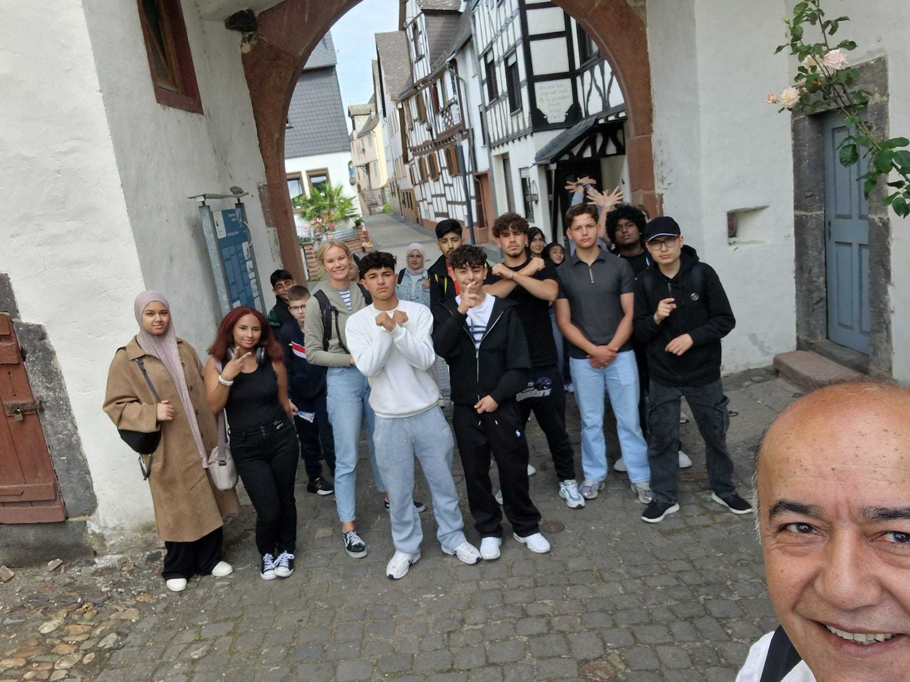 DaZ-Gruppe auf Entdeckungstour in Braubach