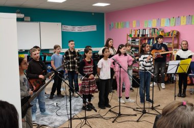 Bandklasse beim Tag der offenen Tür 2025